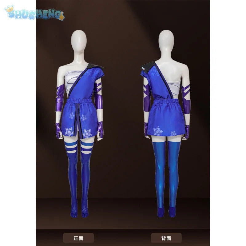 Shusheng-R Superhero Elizabeth Braddock Cosplay Psylocke Betsy Braddock Costume Women's Fantasia Uniform Halloween Party Fashion Full Set
