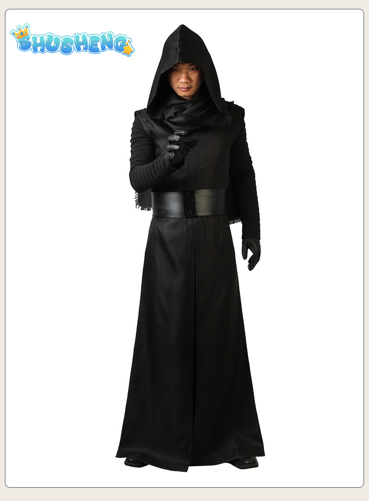 Star Wars:The Last Jedi Kylo Ren Cosplay Costume Adult Men Kylo Ren Disguise Clothing Halloween Carnival Suit