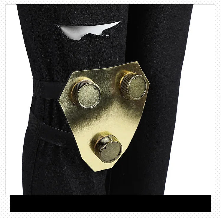 Arcang2 lol VI cosplay costume leather coat men women uniform suit Halloween party Carnival role play outfits Shusheng