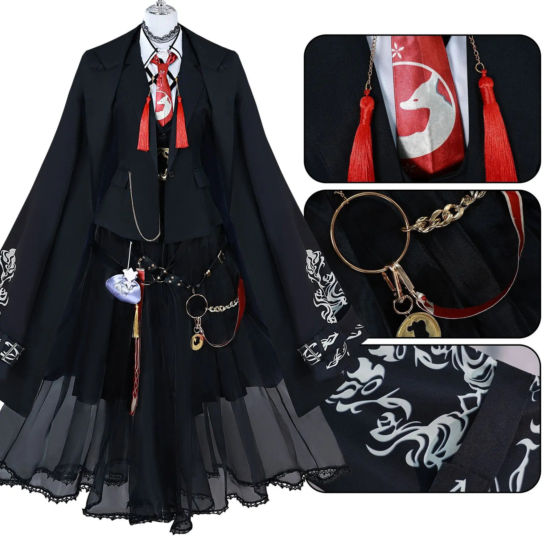 Game Arknights Vulpisfoglia Cosplay Uniform Halloween Carnival Party Christmas Play Role Clothes Clothing for Women Shusheng