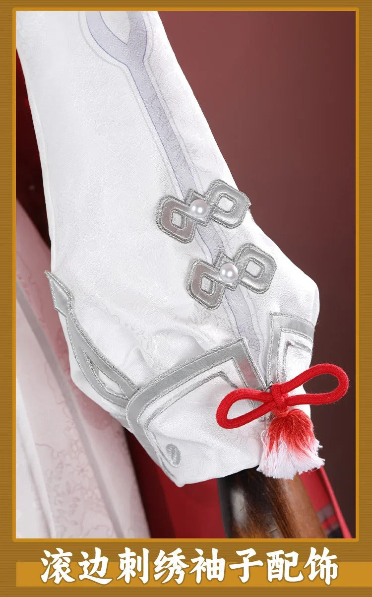 Genshin Impact Hu Tao Cosplay Costume Sea Lantern Festival Uniform Halloween Carnival Party Christmas Play Role Clothes Clothing