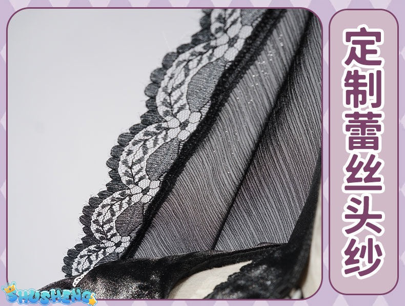 Akemi Homura Black Dress Anime Puella Magi Madoka Magica Cosplay Costume Lolita Dress Party Suit Halloween Uniform