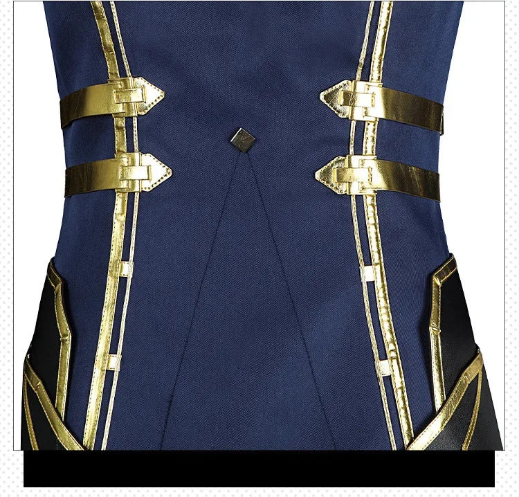 Shusheng-R Caitlyn Vi Cosplay Costume Game LOL Cosplay Women Uniform LOL Plus Size Vi Cosplay Costume Halloween