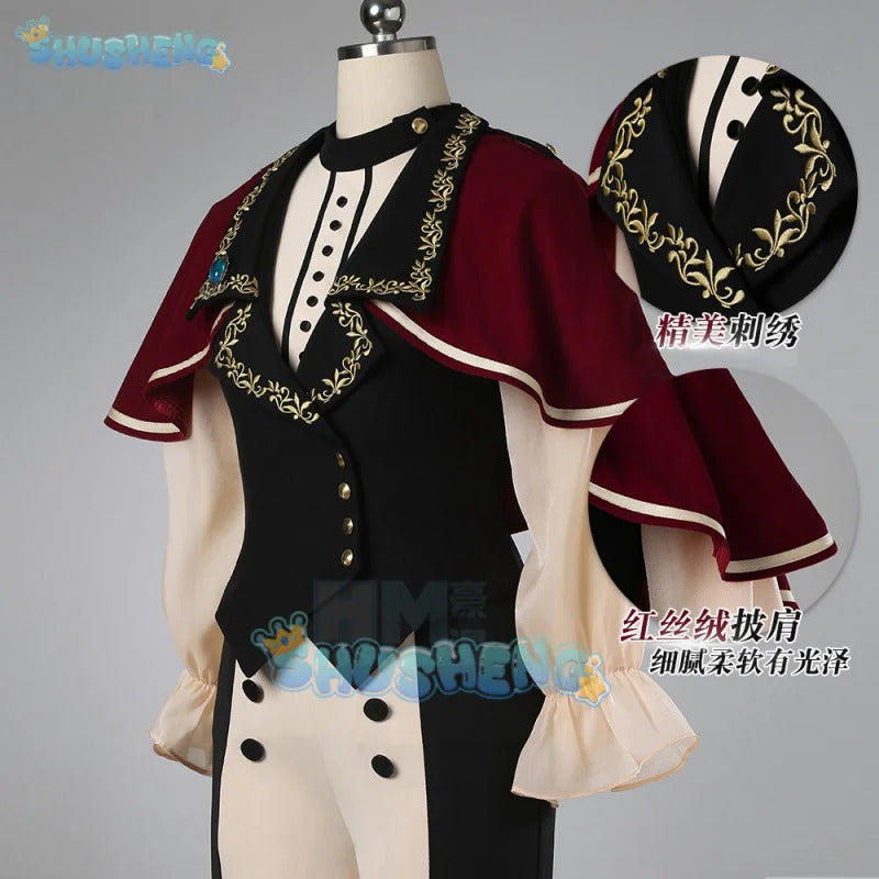 Shusheng-R BanG Dream!Ave Mujica Umiri Yahata Cosplay Costume Timoris Uniform Halloween Carnival Party Christmas Play Role Clothes