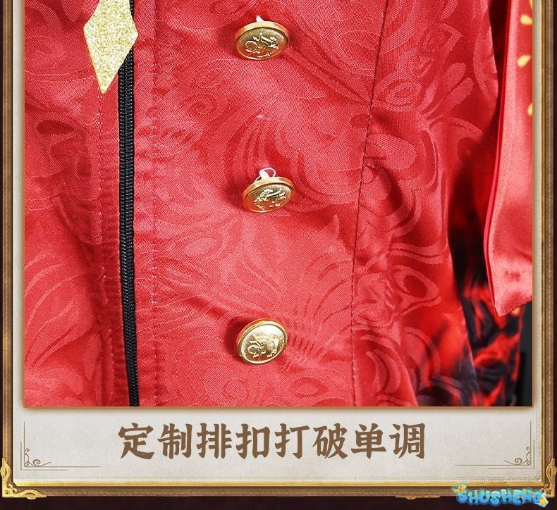 Anime Identity V Victor Grantz Postman Initial Skin Gorgeous Uniform Cosplay Costume Halloween Party Outfit