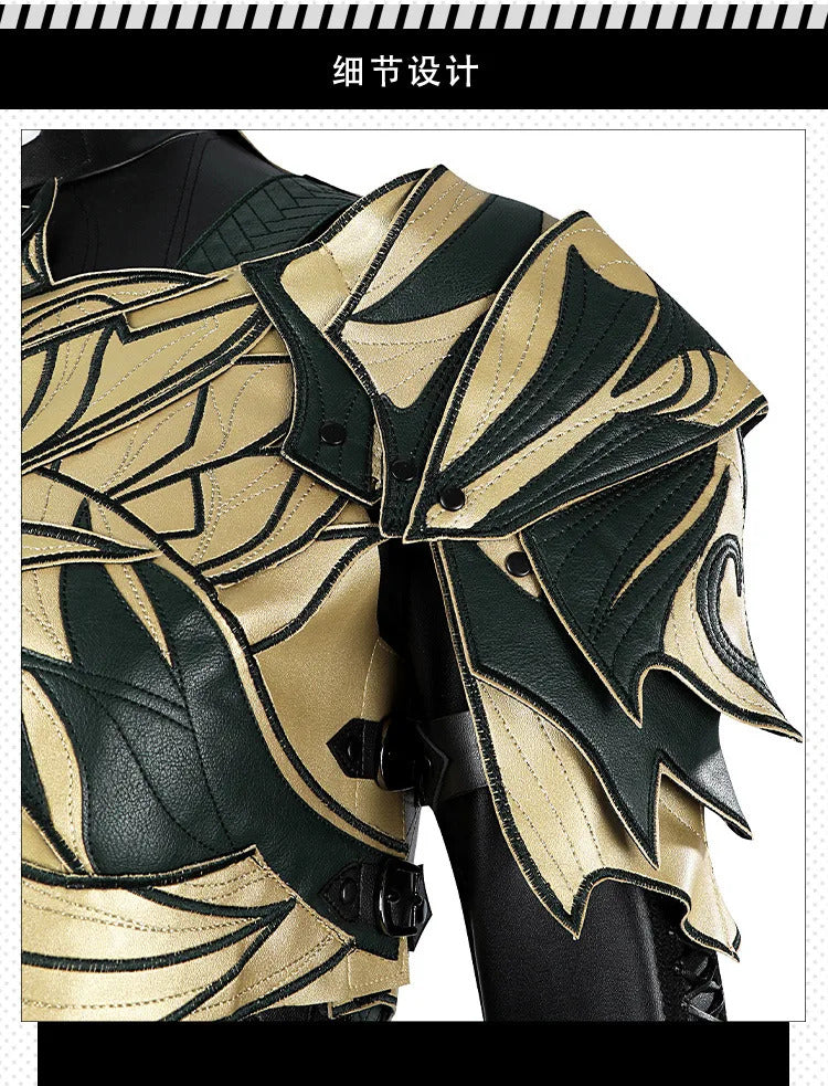 Game Baldur's Gate 3 Minthara Cosplay Costume Women Leathe Battle Suit with Accessories Halloween Carnival Party Outfits