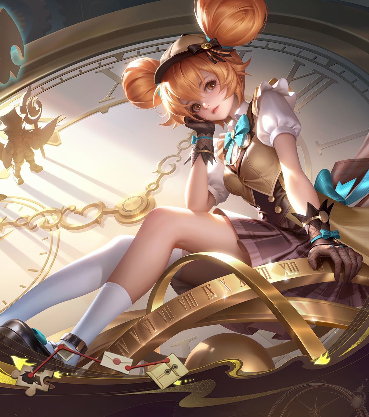Honor Of Kings Xiao Qiao Secret Traces Women Cosplay Costume Cos Game Anime Party Uniform Hallowen Play Role Clothes Clothing