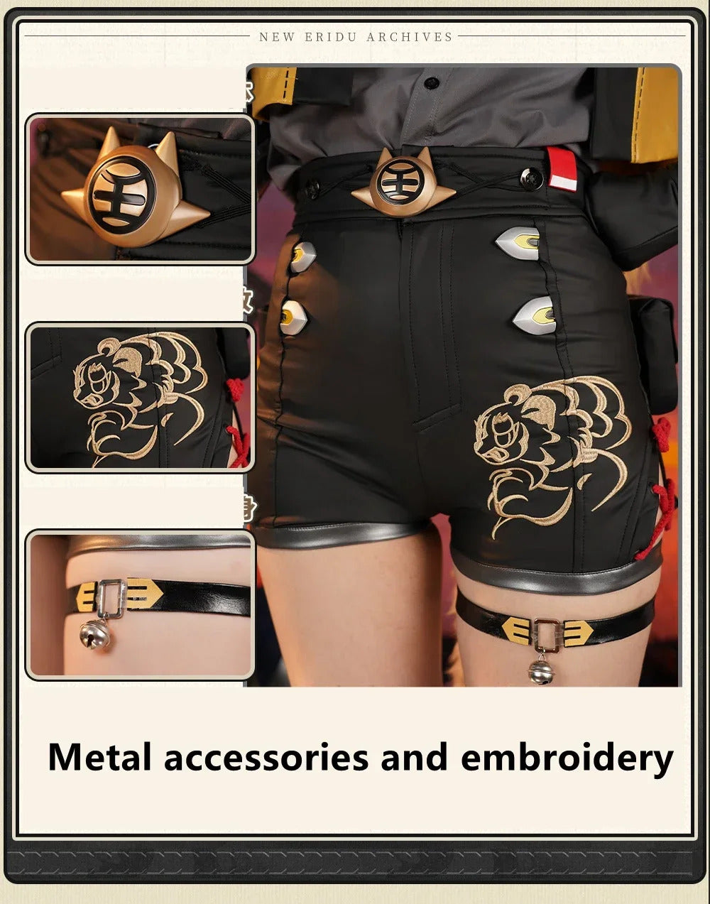 Zenless Zone Zero Ju Fufu Cosplay Costume Uniform Halloween Carnival Party Christmas Play Role Clothes Clothing for Women