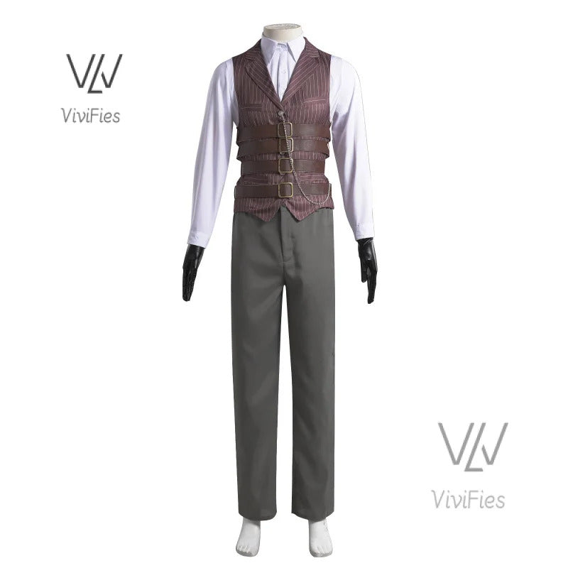 Game Bloodborne Gehrman Cosplay Costume Halloween outfits Women Men New Suit Uniform Accessories and props set in stock