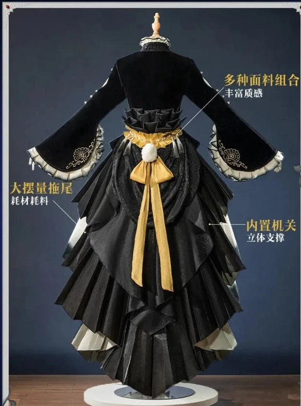 Anime Black Butler Ciel Phantomhive Gown Cosplay Costume Party Carnival Gorgeous Dress Accessories Prop Fashion Men Women Set