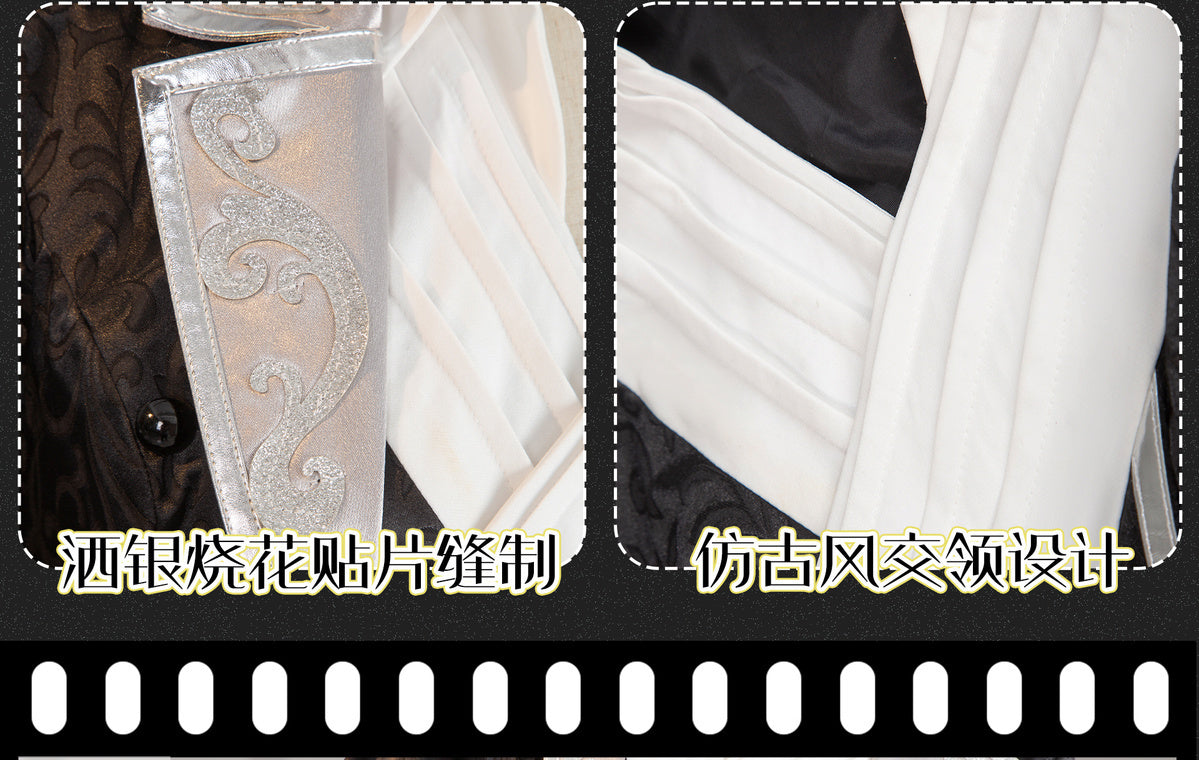 Game Identity V Merciful Photographer DM Joseph Desaulniers Cosplay Costume Fancy Suit Halloween Carnival Uniforms Custom Made