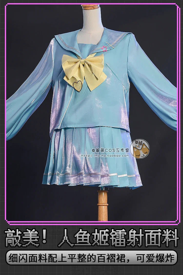 NEEDY GIRL OVERDOSE Rain Cosplay Costume Uniform Halloween Carnival Party Christmas Play Role Clothes Clothing for Women