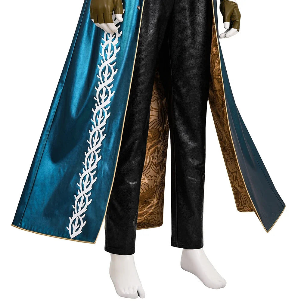 Game Devil May Cry Vergil Cosplay Costume Uniform Halloween Carnival Party Christmas Play Role Clothes Clothing for Men