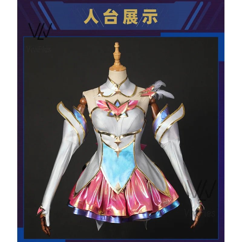 Star Guardian Kaisa Cosplay League of Legends/LOL: Star Guardian Kai'Sa SG Costume Ahri Akali Halloween Costumes