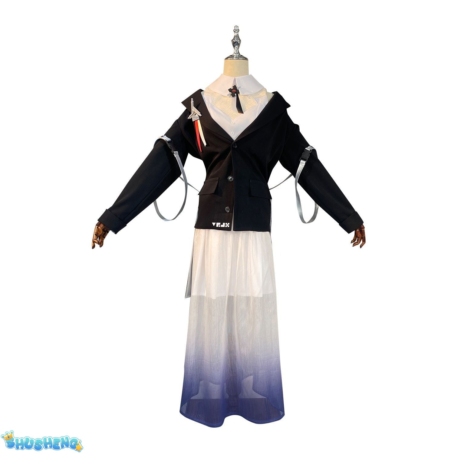 Arknights Theresa Cosplay Costume Cos Game Anime Party Uniform Hallowen Play Role Clothes New Full Set