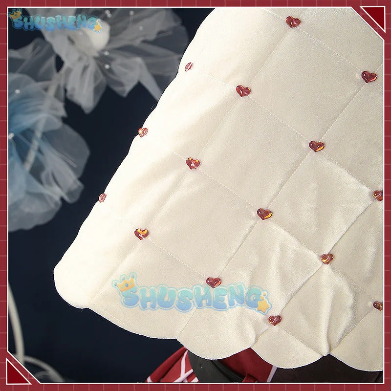 Shusheng Vtuber Nijisanji Uduki Kohh MV Game Suit Lovely Uniform Cosplay Costume Halloween Carnival Party Role Play Outfit