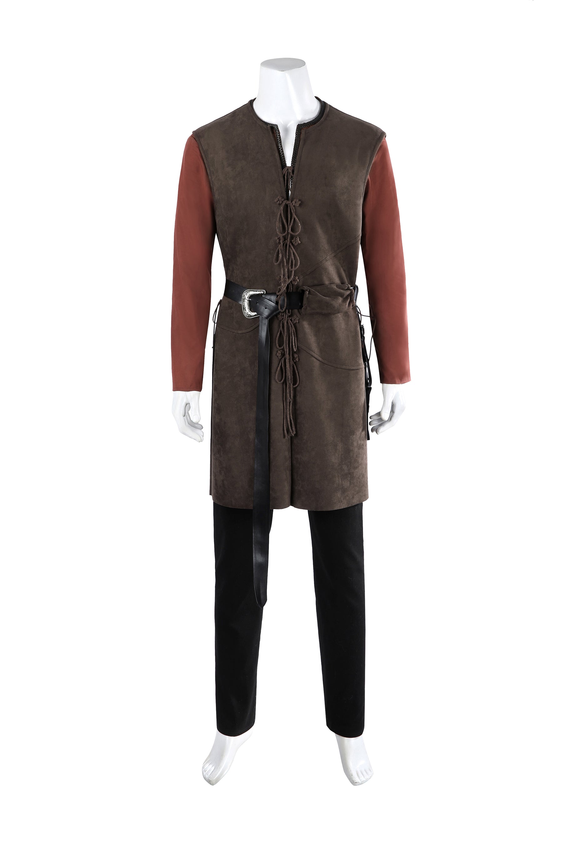 Movie Aragorn Cosplay Outfits Men's Aragorn Fighting Uniform Custom Made