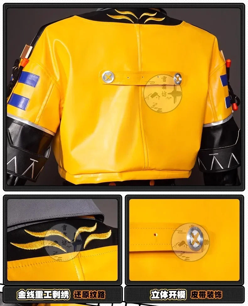 Zenless Zone Zero Ju Fufu Cosplay Costume Uniform Jacket Shorts Yunkui Summit Halloween Party for Women Girls Props