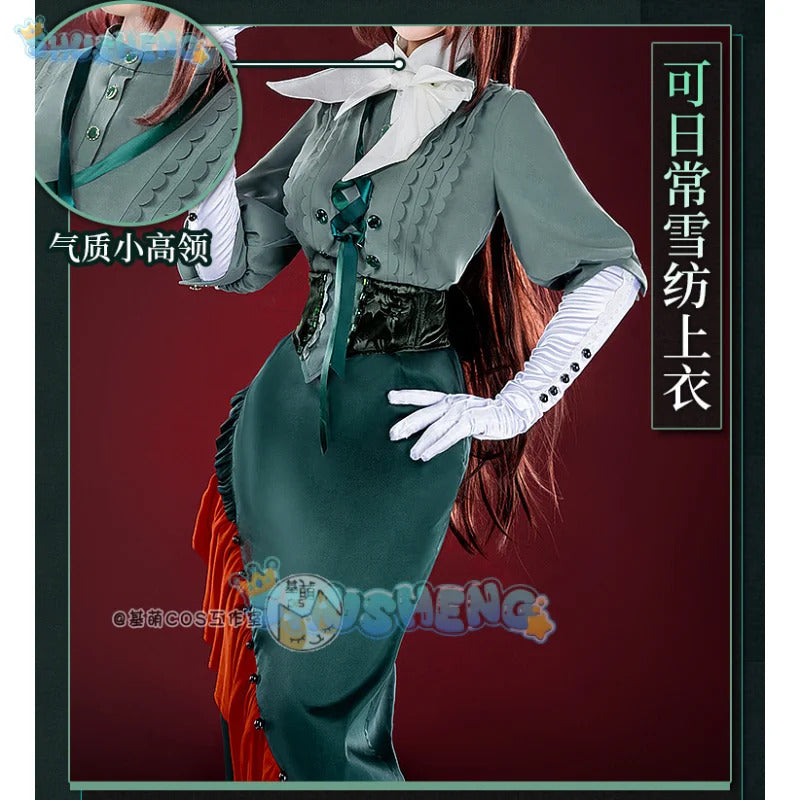 Shusheng Reverse:1999 Semmelweis Women Gown Cosplay Costume Cos Game Anime Party Uniform Hallowen Play Role Clothes Clothing