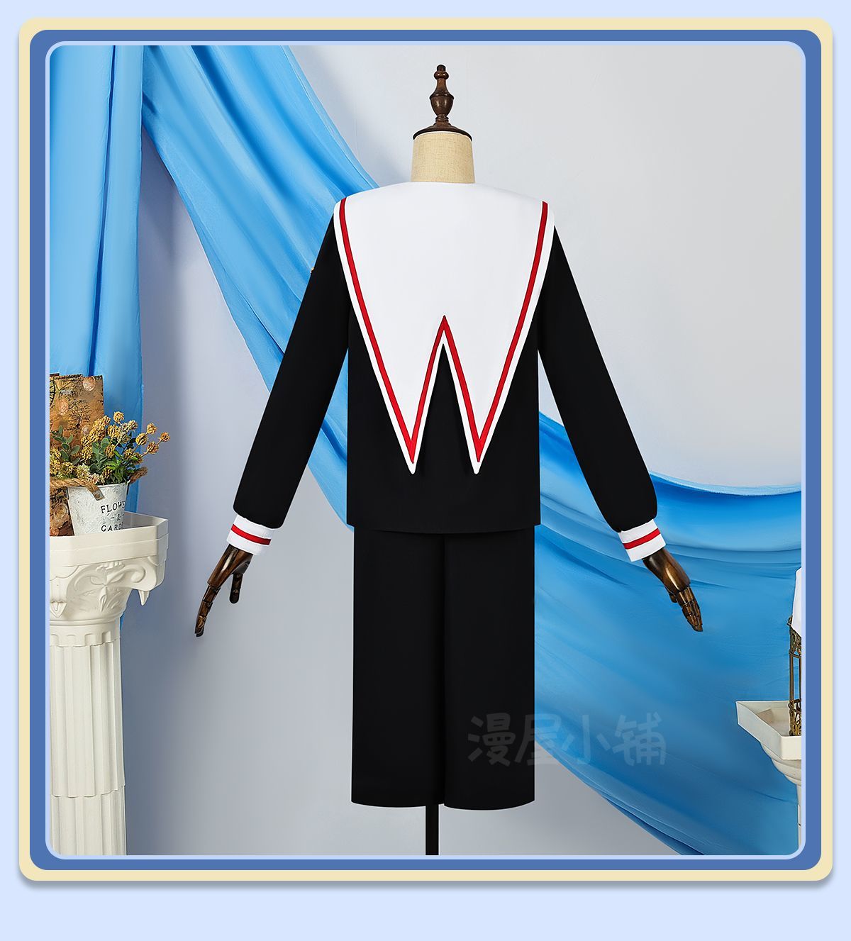 Anime Cardcaptor Sakura Cosplay Costume Kinomoto Sakura Li Syaoran School Uniform Outfit Halloween High Quality Anime Costumes
