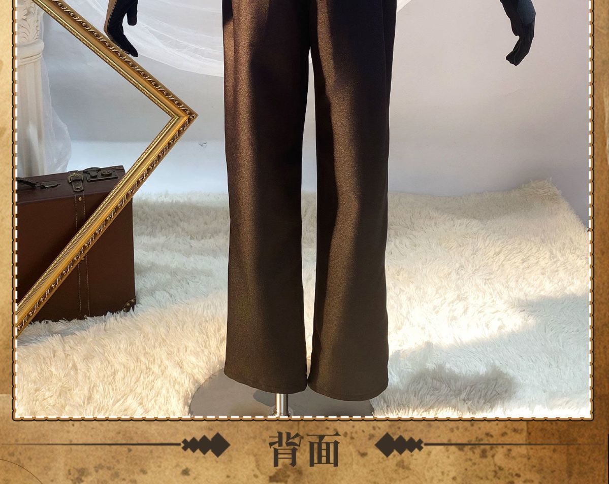 Game Identity Ⅴ Norton Campbell Prospector Cosplay Costume Hat glasse jewelr props Halloween party handsome uniform complete set