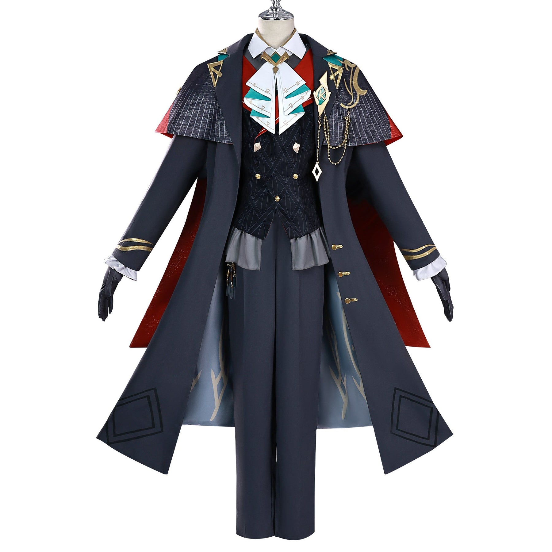 Game Genshin Impact Alhaitham Kaveh Cosplay Costume Fancy Suit Full Set Collaboration Suits For Women Men Halloween Party Props