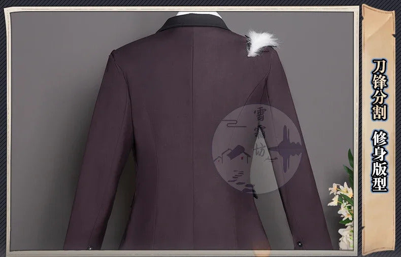 Identity Ⅴ Norton Campbell Aesop Carl Cosplay Costume Embalmer Prospector Uniform Suit Thug Halloween Carnival Play Clothing
