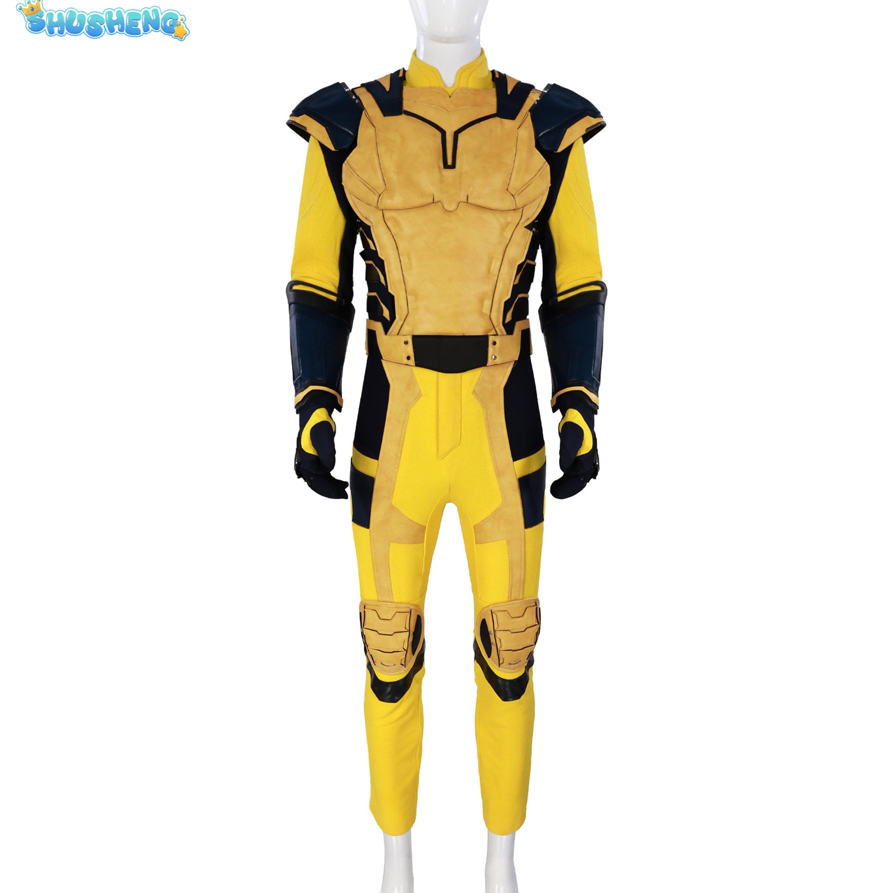 Wolf Logan Wolverene Cosplay Costume 2024 Movie Dead Cosplay Pool Roleplay Jumpsuit Superhero Outfits Men Halloween Party Suit