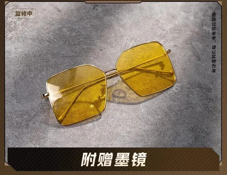 Anime To Be Hero X Cosplay Costume Hero X Uniform White Suit Orange Glasses Tie Halloween Party for Women Men Props