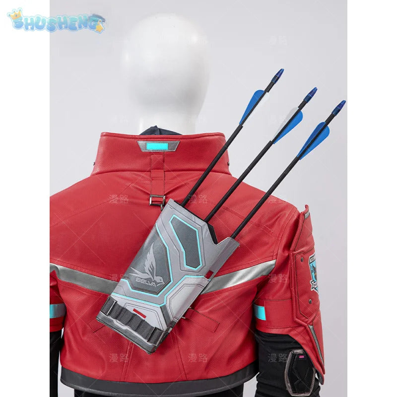 Game Apex legends Luciano Sparrow cosplay costume Coat pants belt gloves necklace props shoes set men woman fantasy New uniform