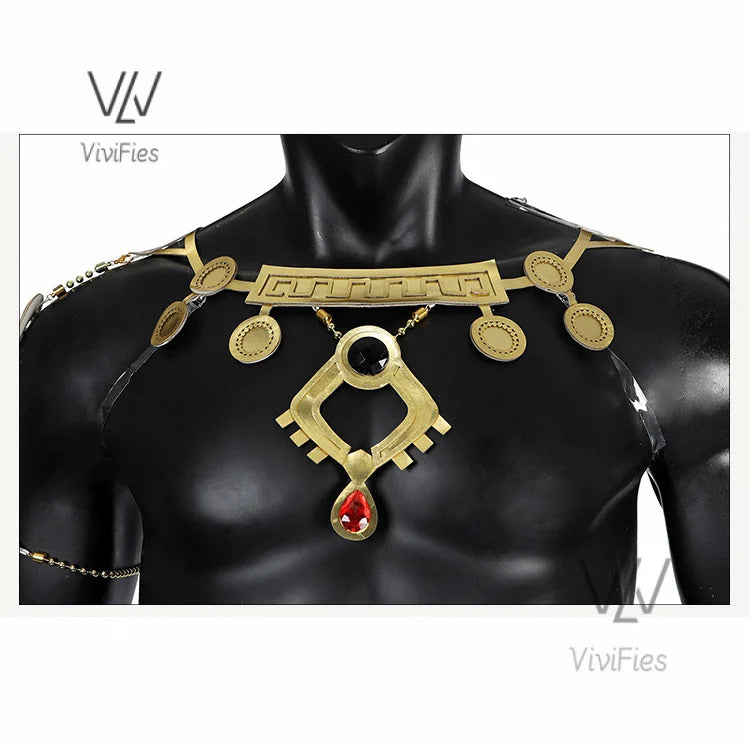 New Game Ganondorf Tears of the Kingdom Cosplay Costume Character Uniform Halloween Carnival Costume Complete Set Men Suit