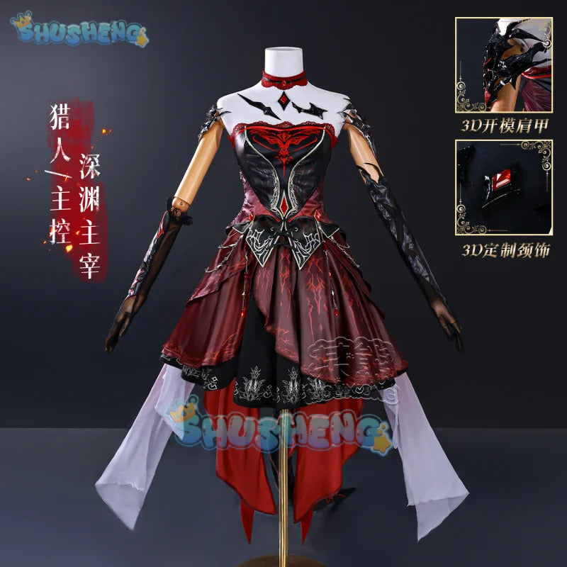 Game Love And Deepspace Heroines Cosplay Costume Abyss Dominator Uniform Halloween Party Women Carnival Outfit