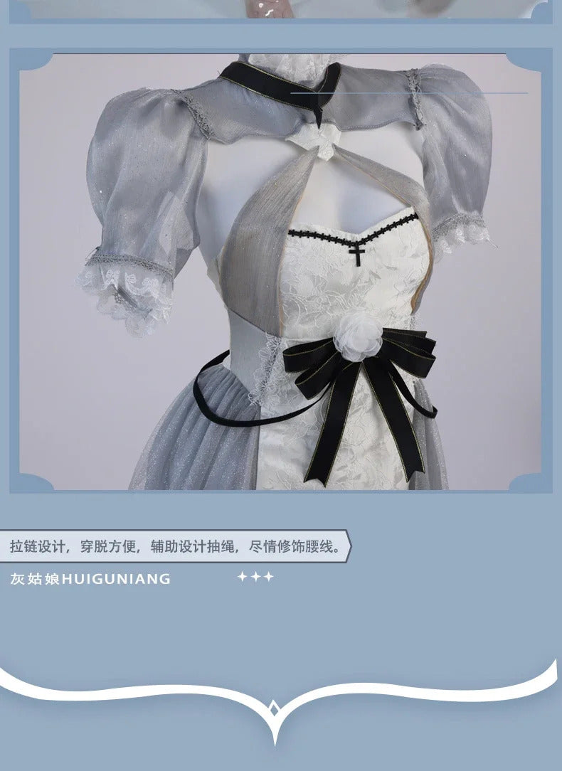 NIKKE:The Goddess of Victory Cinderella Cosplay Costume Anniversary Illustration Dress Halloween Carnival Sweet Lolita Uniform