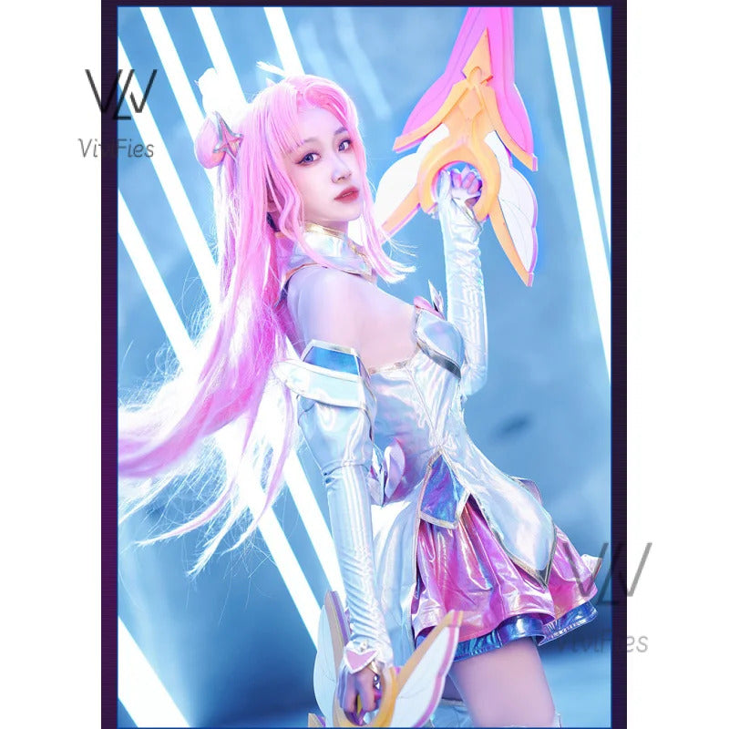 Star Guardian Kaisa Cosplay League of Legends/LOL: Star Guardian Kai'Sa SG Costume Ahri Akali Halloween Costumes