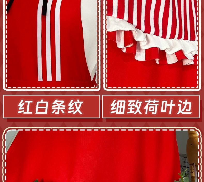 Identity V Grace Naiad Game Suit Sweet Lovely Maid Dress Cosplay Costume Halloween Party Role Play Outfit Women