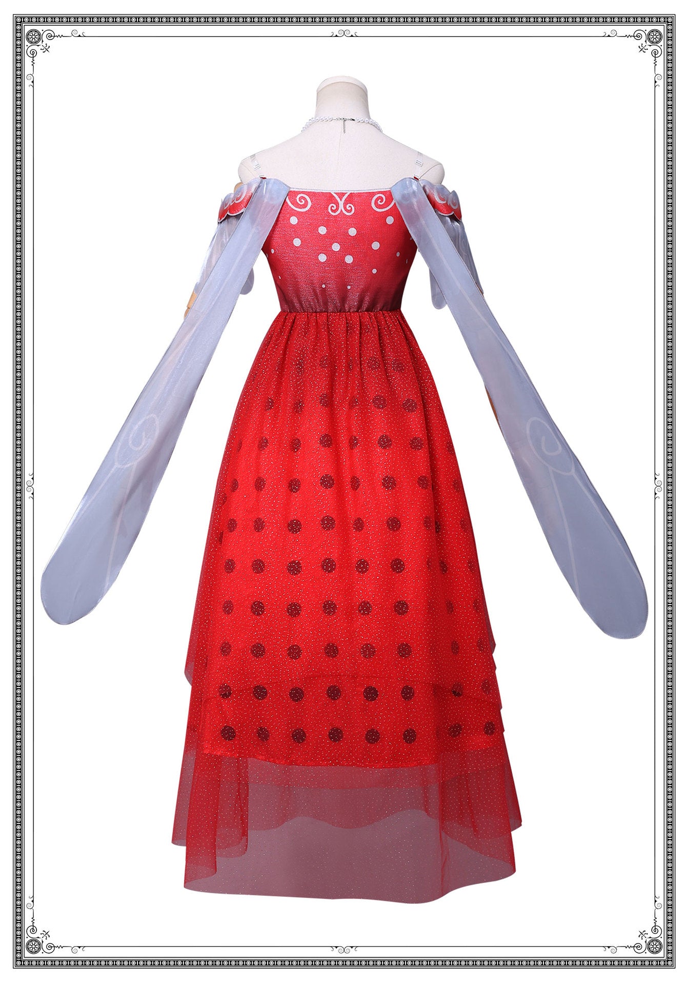 Miraculous: Tales of Ladybug & Cat Noir Ladybug Cosplay Costume Red Halloween Costume