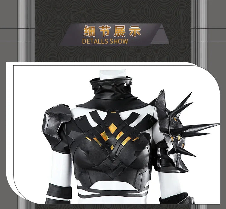 Shusheng-R Magic Game Cosplay Rivals Costume superhero Halloween carnival top shorts belt prop accessory set women's Fantasia Magic uniform