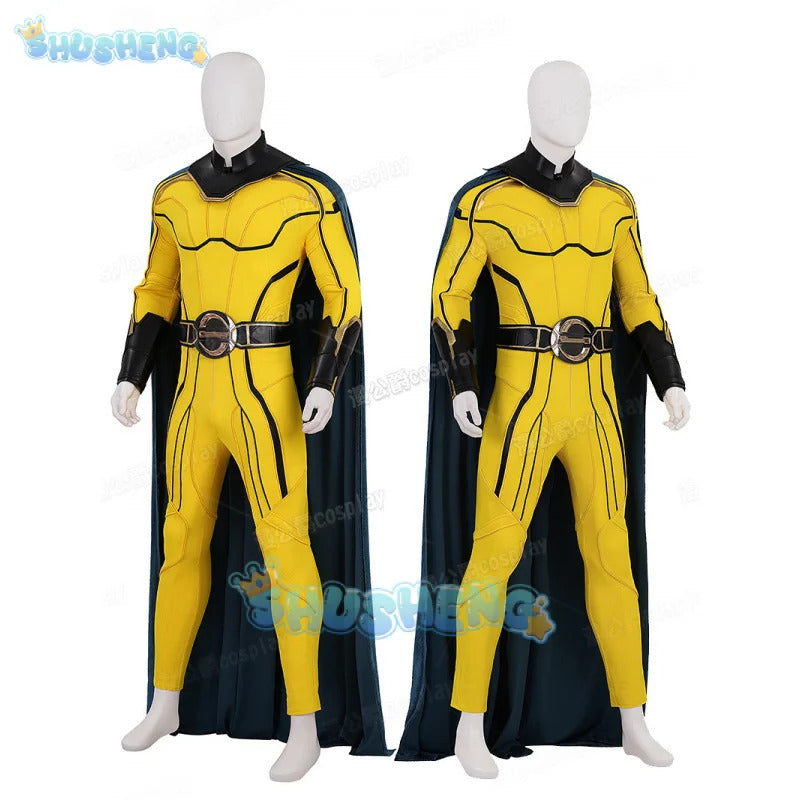 Movie Thunderbolts Sentry Cosplay Costume Uniform Halloween Carnival Party Christmas Play Role Clothes Clothing for Men