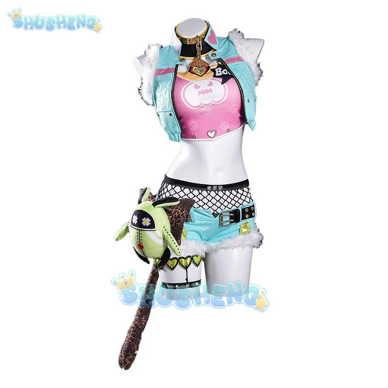 Zenless Zone Zero Nicole Demara Cosplay Costume Uniform Halloween Carnival Party Christmas Play Role Clothes Clothing for Women