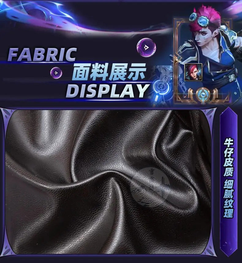 Shusheng lol arcane Season 2 VI Caitlyn cosplay costume uniform Halloween Carnival Party Christmas play rode clothing