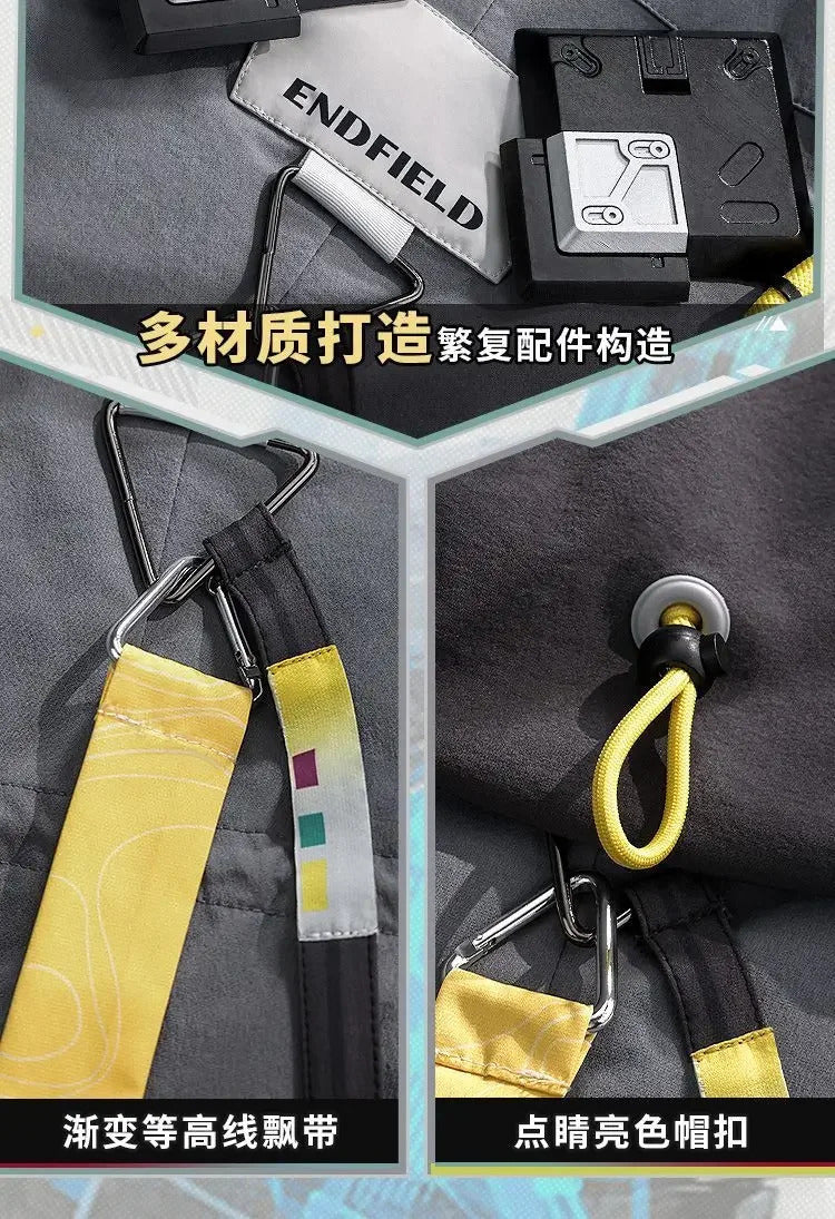 Arknights: Endfield Endministrator B Cosplay Costume Uniform Halloween Carnival Party Christmas Play Role Clothes Clothing