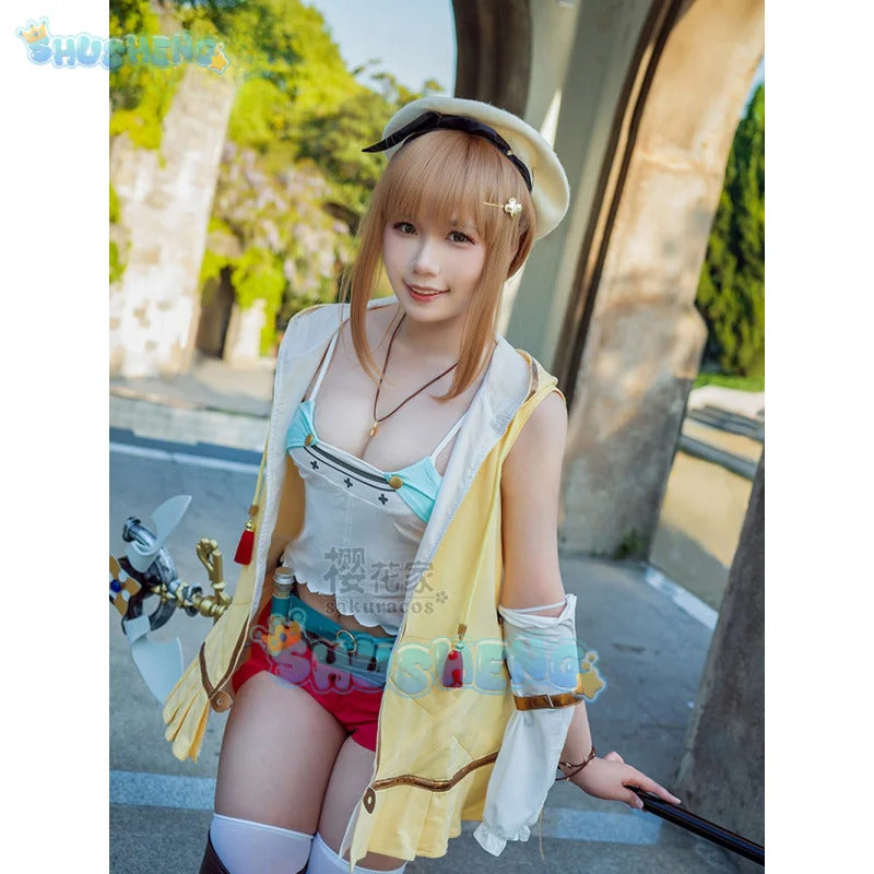 Game Atelier Ryza: Ever Darkness & the Secret Hideout Reisalin Stout Cosplay Costume Uniform Halloween Carnival Party Clothing