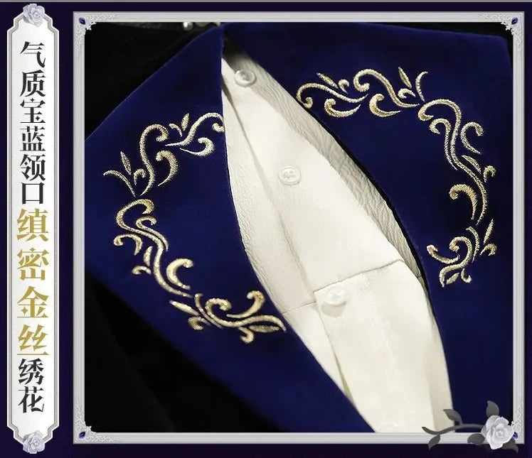 Anime Black Butler Ciel Phantomhive Gown Cosplay Costume Party Carnival Gorgeous Dress Accessories Prop Fashion Men Women Set