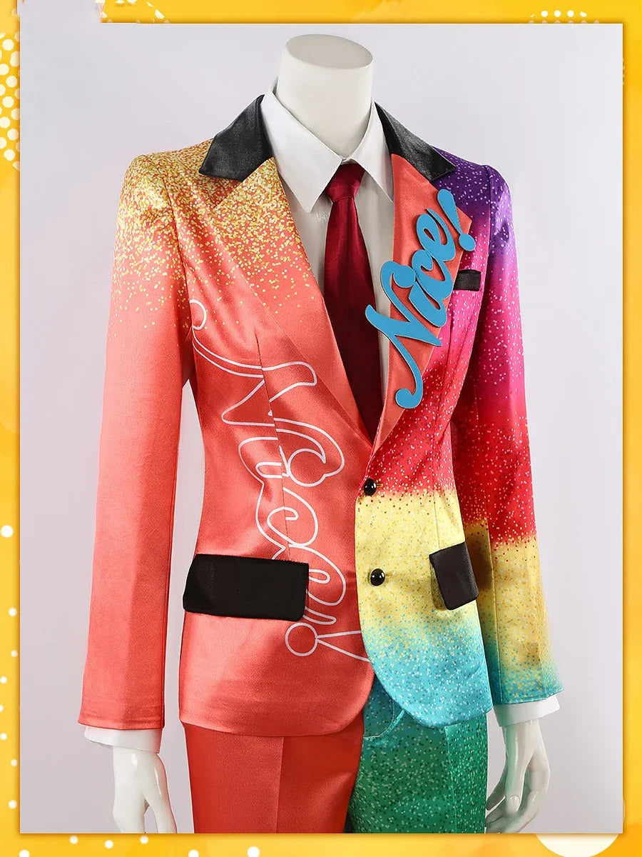 Ensemble Stars Nice Arneb Thunder Cosplay Costume Colorful Suits Uniform Hallowen Carnival Party Play Role for Women Men
