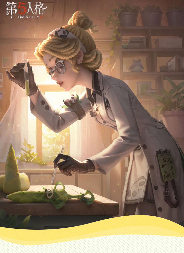 Identity V Emily Dyer Cosplay Costume For Halloween Christmas Festival Survivor Doctor Lydia Con Cloth Wig