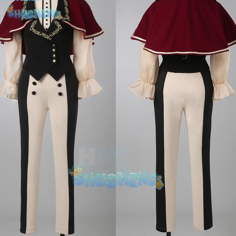 Shusheng-R BanG Dream!Ave Mujica Umiri Yahata Cosplay Costume Timoris Uniform Halloween Carnival Party Christmas Play Role Clothes