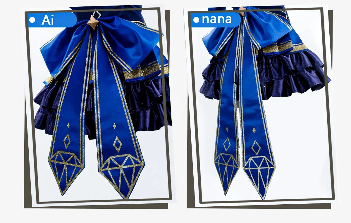 Diamond Dust Hina Rin Nana Ai Cosplay GIRLS BAND CRY gbc hina Costume Halloween Party Fashion Dress Wig Props Uniform Woman Set