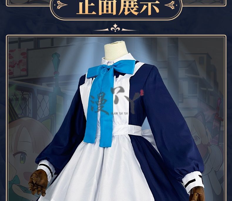 Anime Game Blue Archive Cosplay Saiba Midori Saiba Momoi Costume Maid Uniform Lolita Cat Ears Tail For Halloween Customized