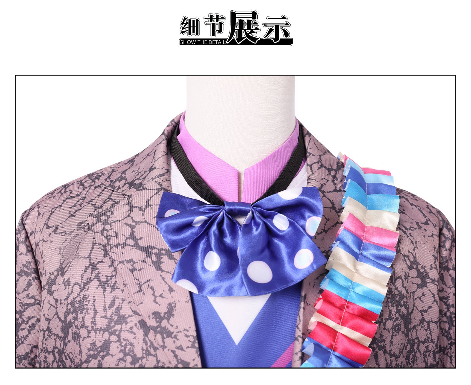 Alice in Wonderland cosplay hat man costume, Mad Hatter movie character play dress-up suit