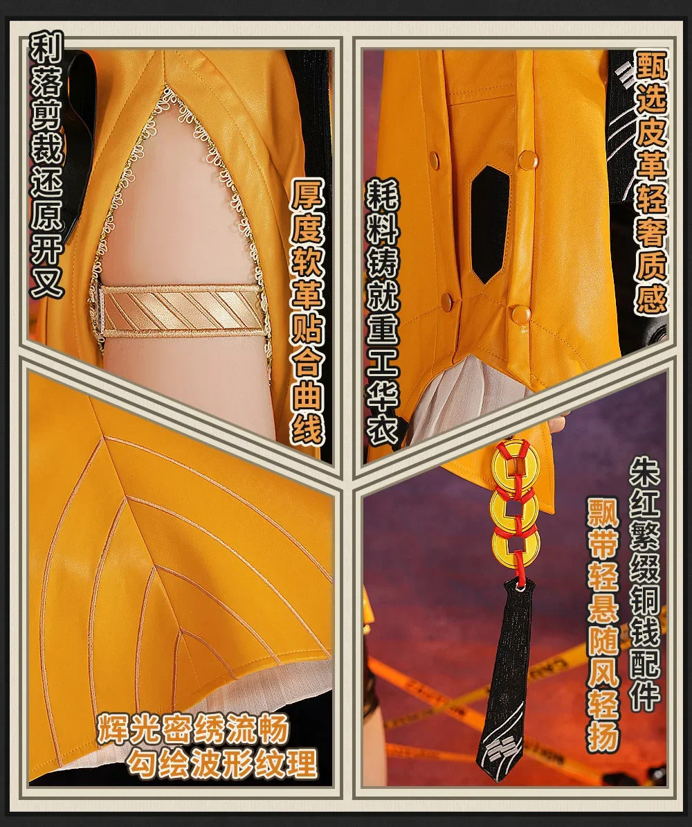 Zenless Zone Zero Yixuan Cosplay Costume Yunyue Mountain Uniform Halloween Carnival Party Christmas Play Role Clothes Clothing